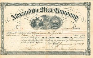 Alexandria Mica Co. (Uncanceled)